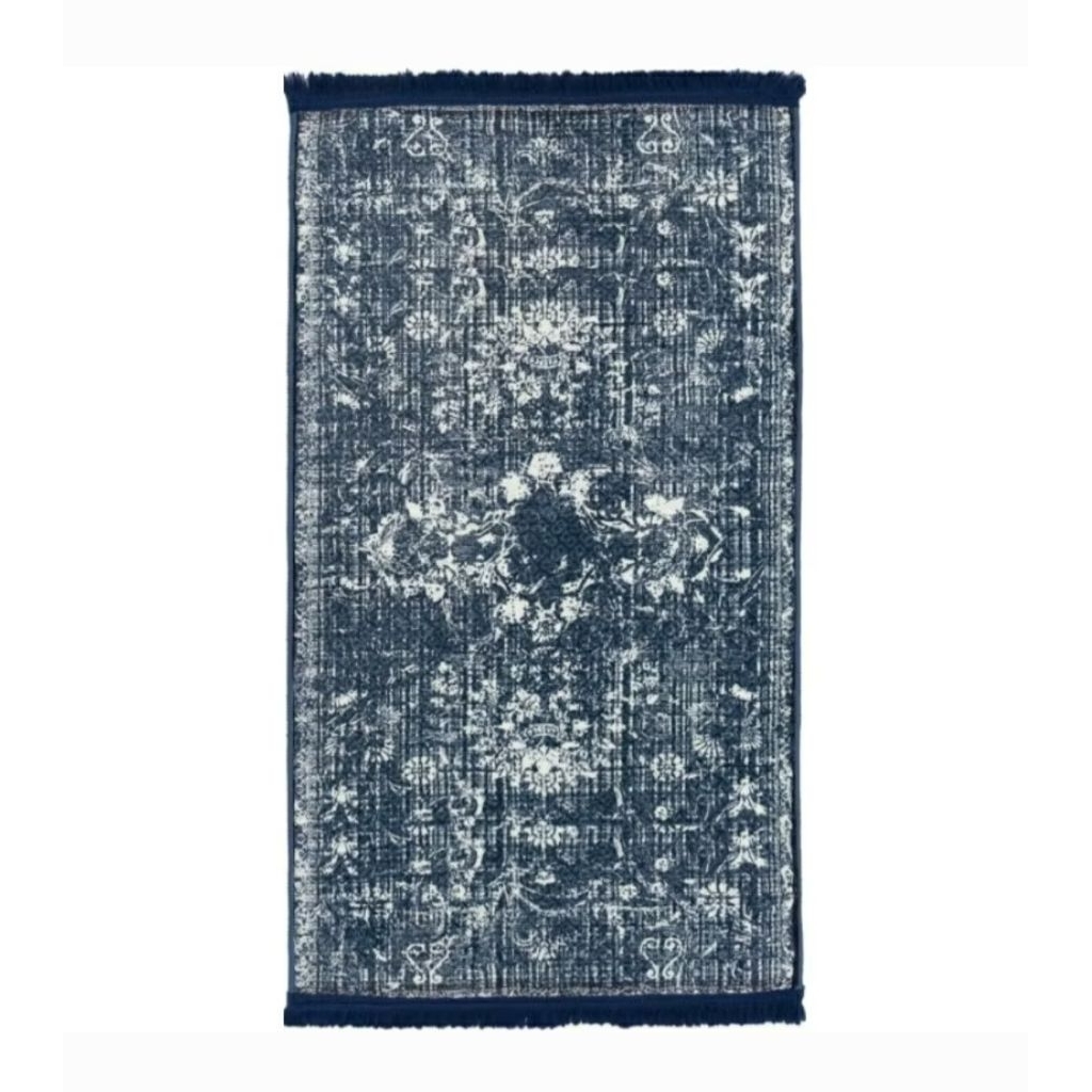 buttonscarves abstre navy prayer mat as is new