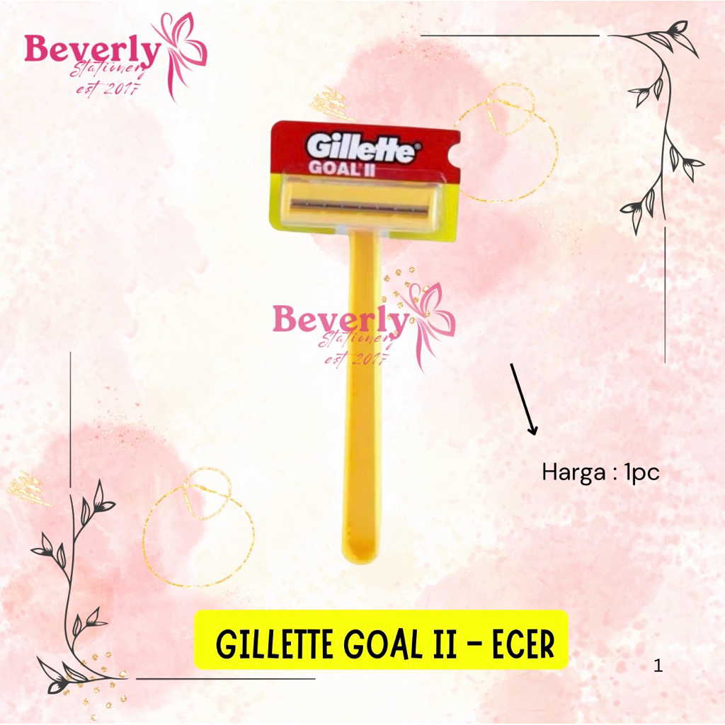 [ecer] Cukuran Gillette Goal II - Gillette Goal Blue II Plus