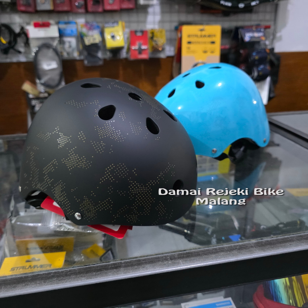 Helm Batok untuk sepeda BMX Urban Skateboard Polygon Spinnix