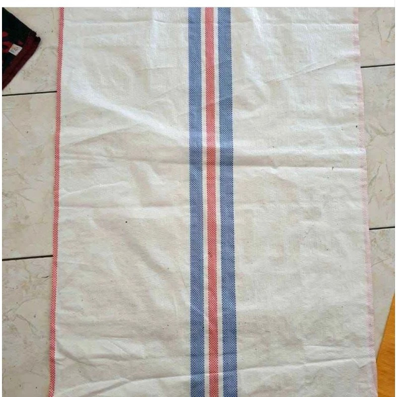 Karung Baru Goni Jumbo  Warna Cream/Hijau