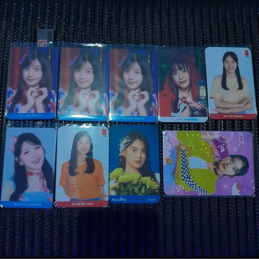 Photocard Lily Marsha Zee Jeane Official JKT48