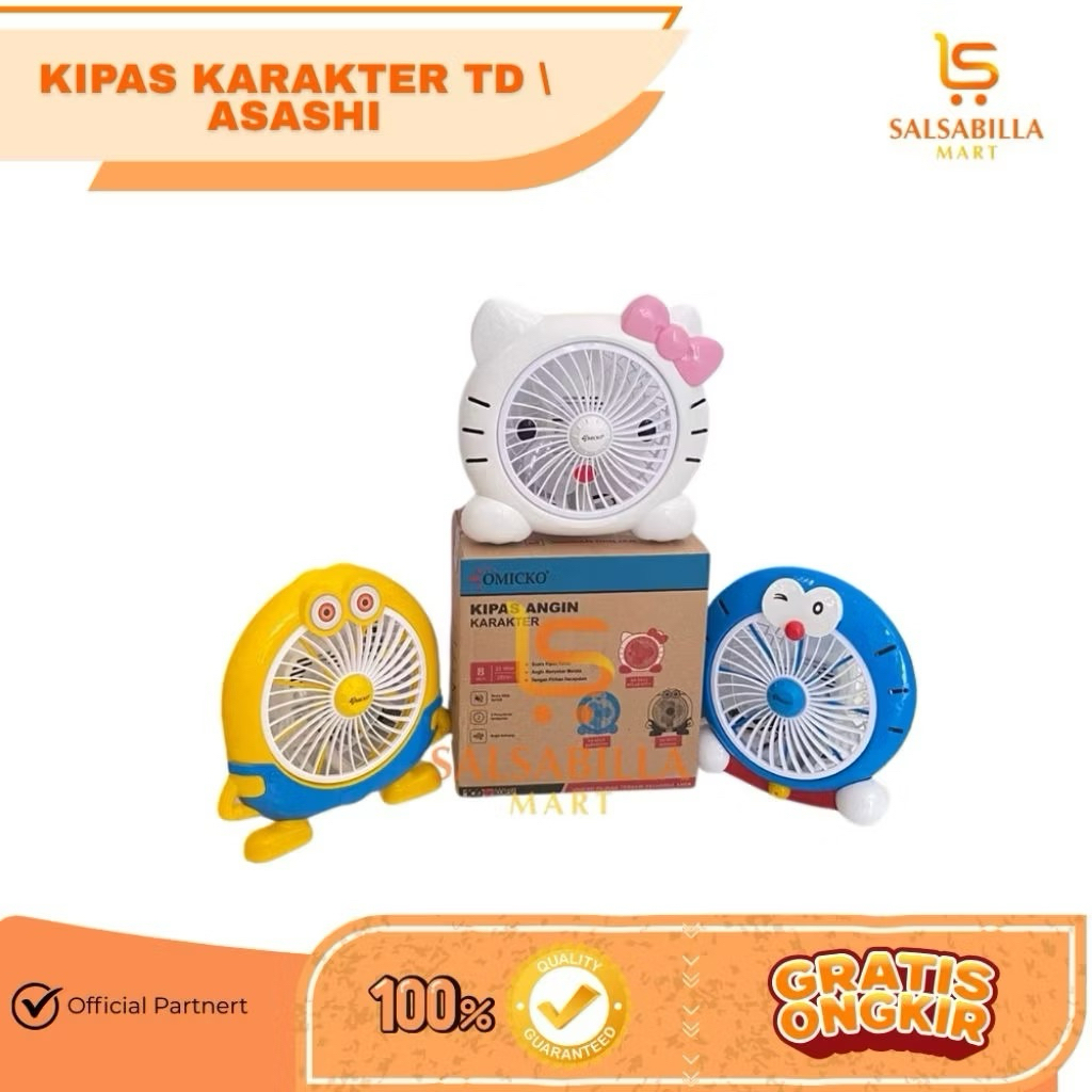 KIPAS ANGIN KARAKTER /KIPAS ANGIN DUDUK / KIPAS ANGIN TD/ KIPAS ANGIN YASAKA