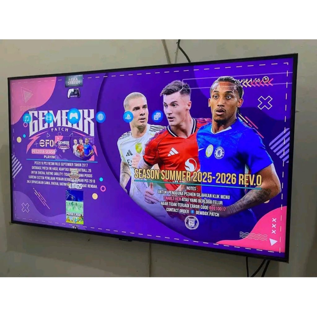 game bola ps3 update gembox / bitbox beserta flashdisk nya SUMMER 2026