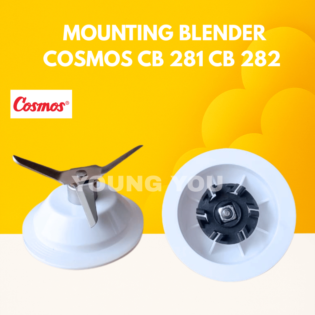 MOUNTING + PISAU BLENDER COSMOS CB-281 CB-282 4 MATA PISAU KUAT / PISAU SET BLENDER COSMOS CB-281 CB