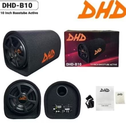 Bastube tabung mobil Subwoofer aktif 10 inch DHD-B10 bastube aktive