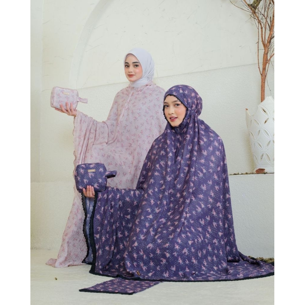 Mukena Aurora 2in1 Mukena Silk 2in1