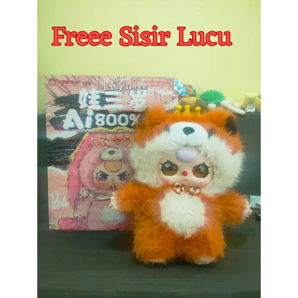 BABY THREE AI 800% CHILDHEART FOX RUBAH MERAH