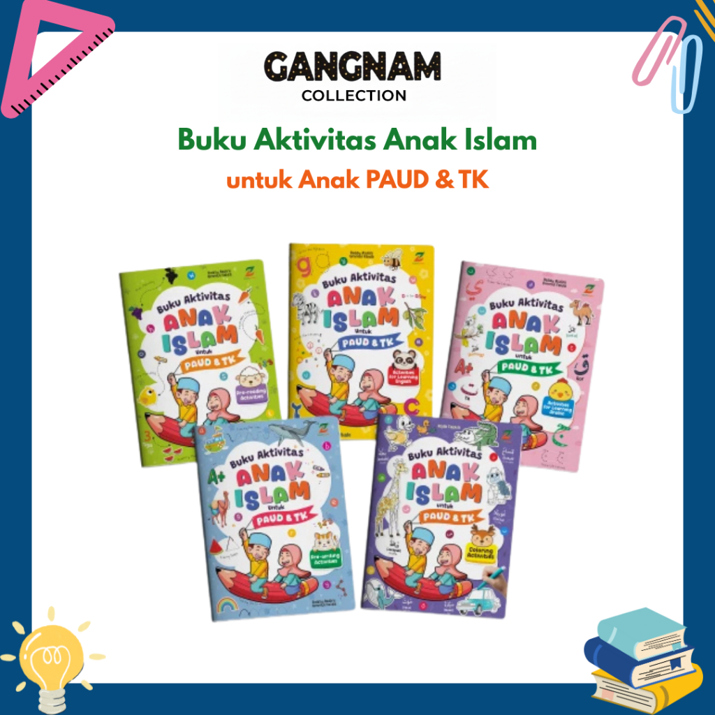 Buku Aktivitas Anak Islam untuk PAUD & TK