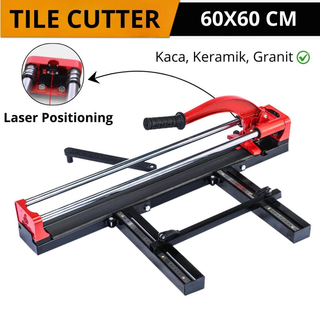 Pemotong Keramik Manual Laser 60CM Premium