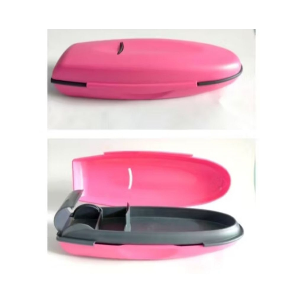 pencil case tupperware jadul