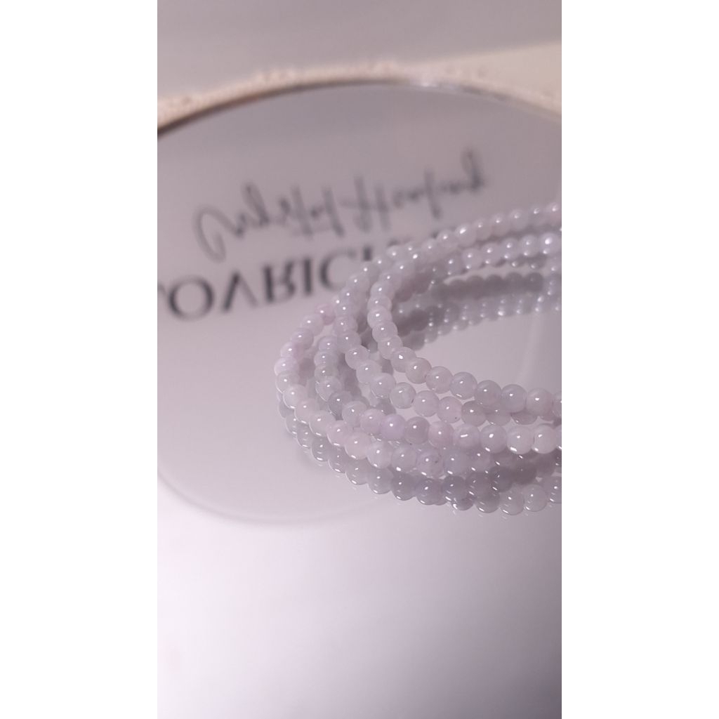 Lavender Jadeite Purple Jadeite Giok Type A Batu Alam