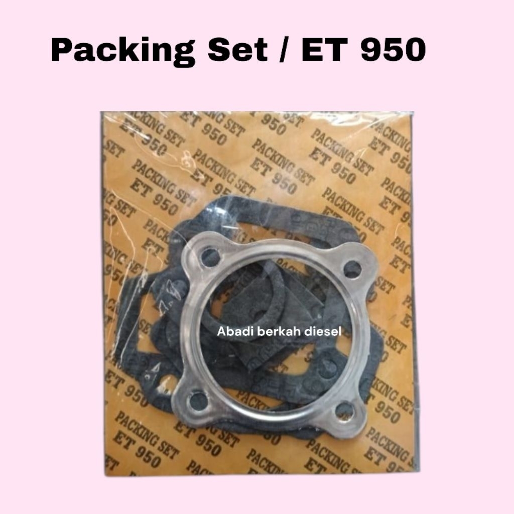 ET950 - Paking Set / Gasket Set / Paking Set Mesin Generator 2tak ET950