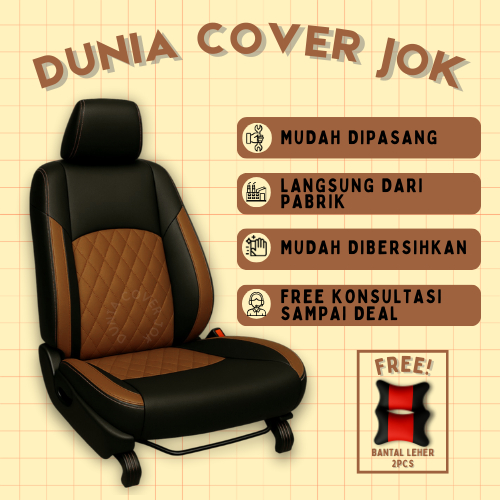 Sarung Jok Mobil Agya Ayla Yaris Karimun Original Bahan Zeus