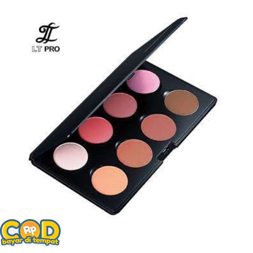 LT Pro Blush On Palette 8 Colors – Palet Perona Pipi Tahan Lama & Pigmented