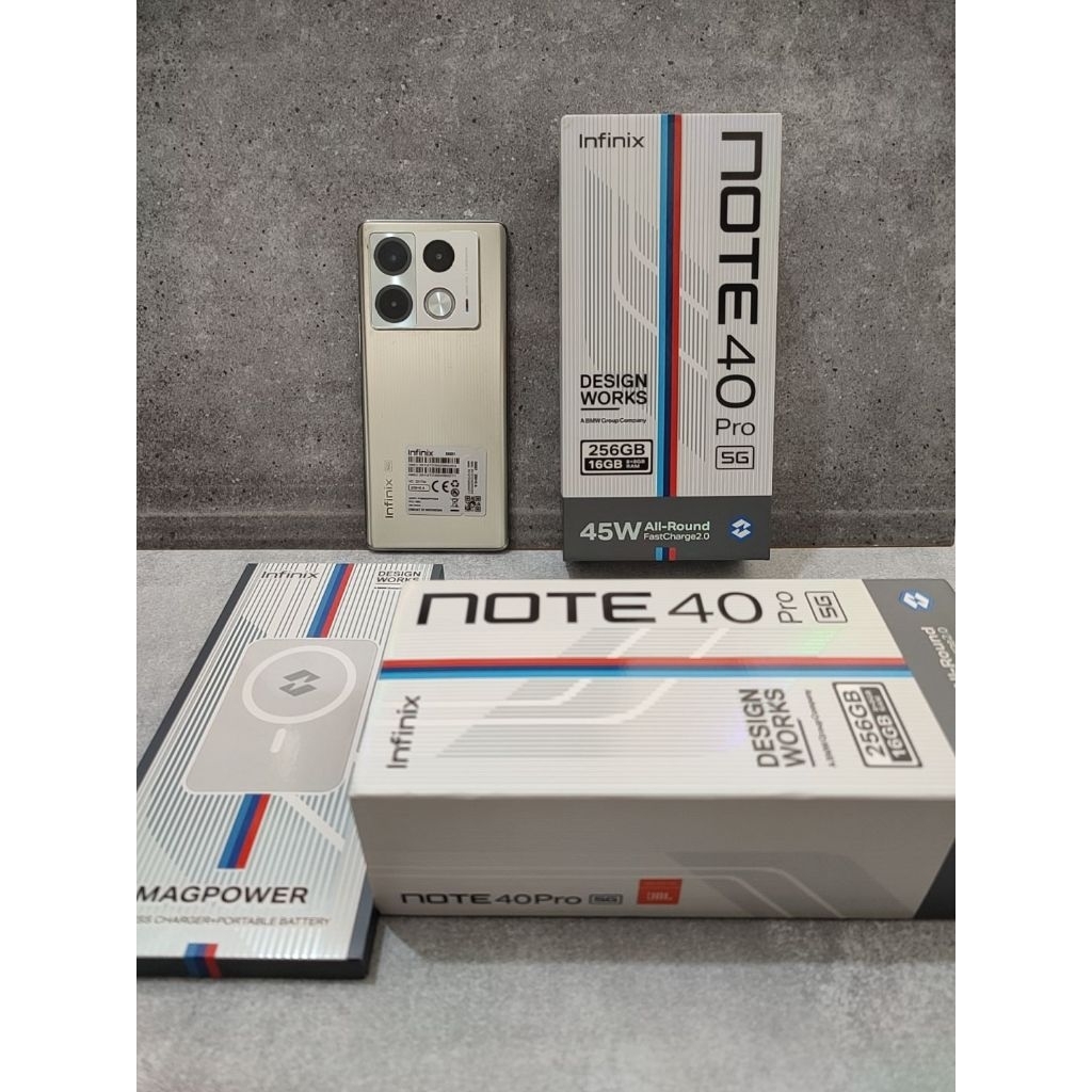 Infinix Note 40 Pro+ 5g 12/256 Second