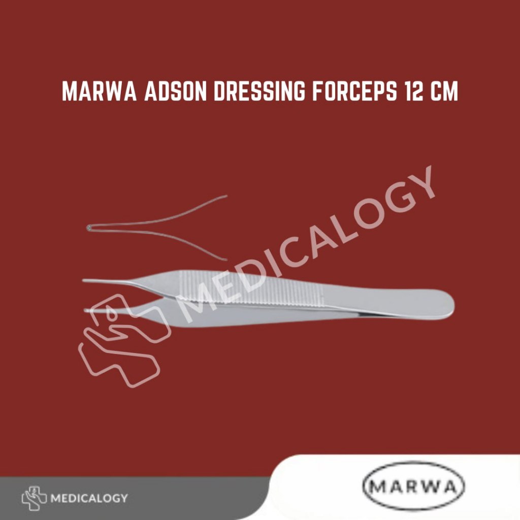Marwa Adson Dressing Forceps 12 CM