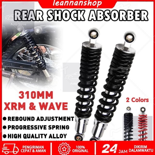 Shockbreaker Belakang Motor Tabung Atas 310MM 330MM // Shock Motor Matic Universal // Shockbreaker V