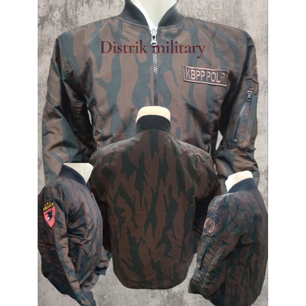 jaket bomber loreng kbpppolri EXCLUSIVE / jaket loreng kbpp polri exclusive