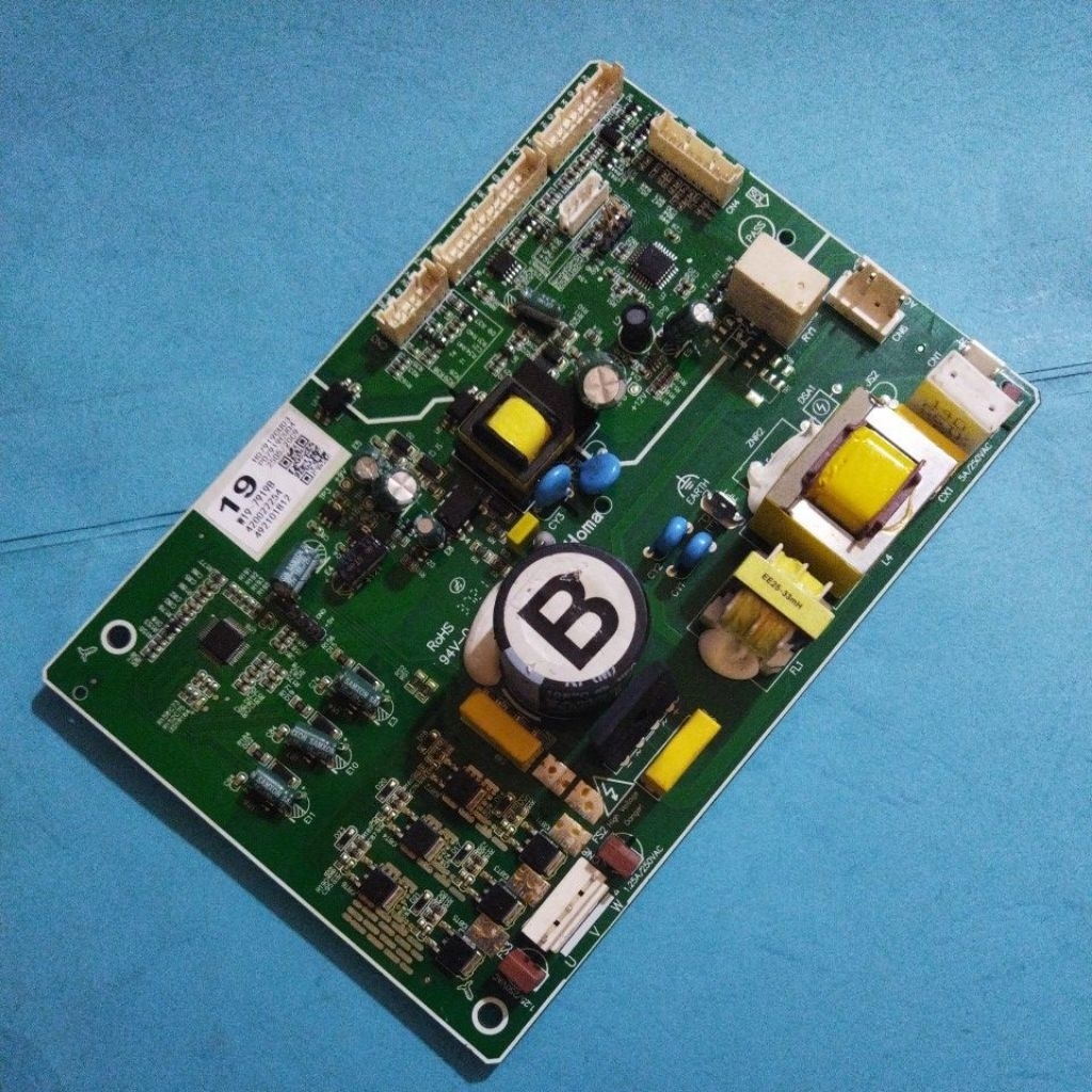 PCB modul gea inverter kulkas board W19 kulkas inverter gea beco