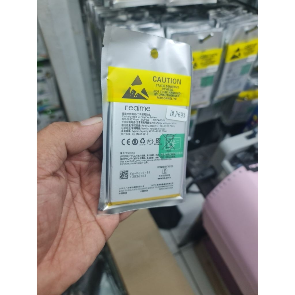 Batre Baterai Baterai Ori BLP693 Realme 3