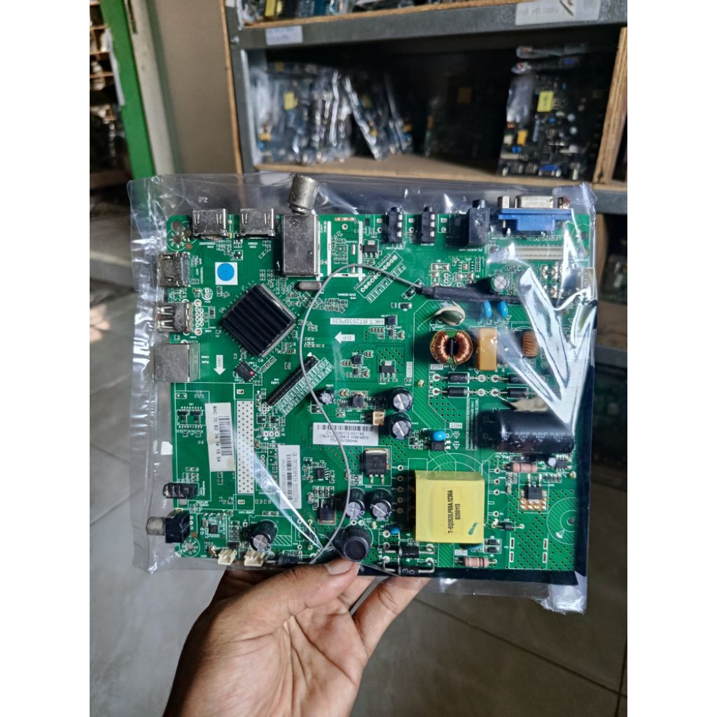MB MOBO MAINBOARD MODULE MESIN TV AKARI LE32V99SM MB AKARI LE 32V99SM