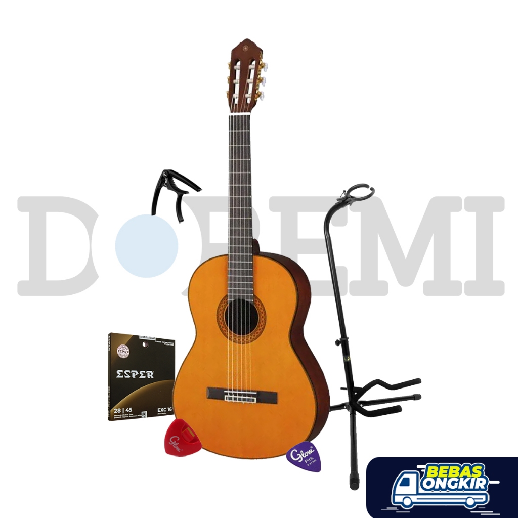 Paket Fancy Yamaha CLassic Guitar C-390 / C 390 / C390