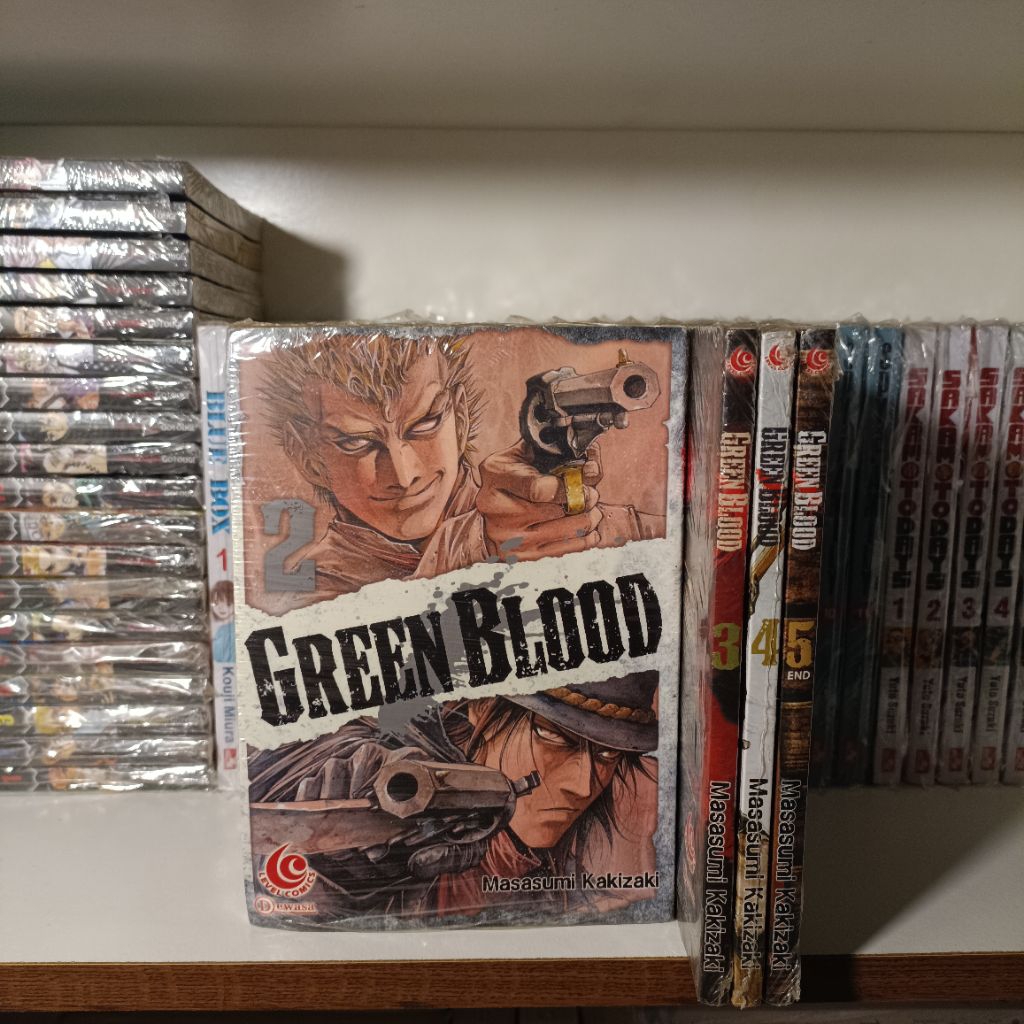 Komik green blood set 2-5