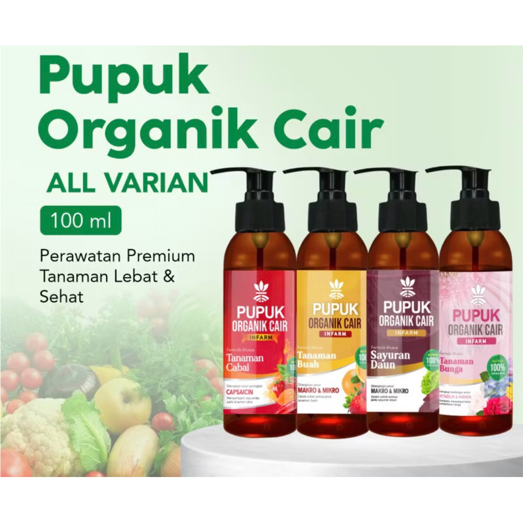 PUPUK NUTRISI ORGANIK PENYUBUR SAYURAN DAUN |Pupuk cair Organik penyubur Buah Buahan|Pupuk penyubur 