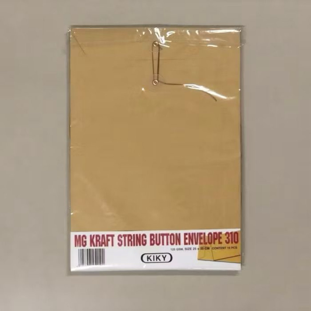 Amplop Coklat Kiky 310 Tebal 125gsm Ukuran Folio
