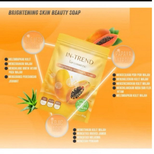 Intrend Sabun Pepaya