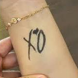 [XO] Tato Temporer Kecil Tangan Lucu Estetik Anti AIr