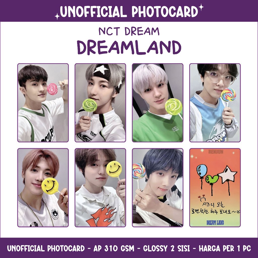 NCT DREAM - DREAMLAND - UNOFFICIAL PC
