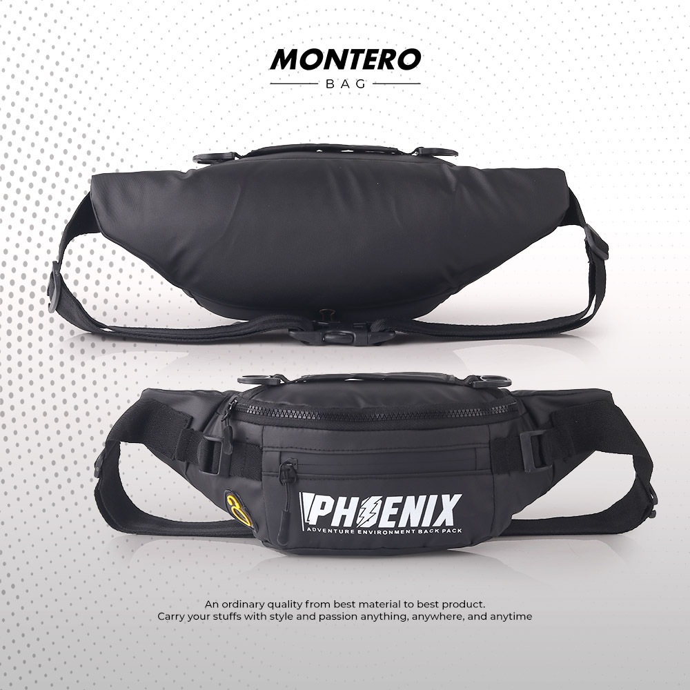 LEVIN - Tas Selempang Pria Waistbag Kekinian