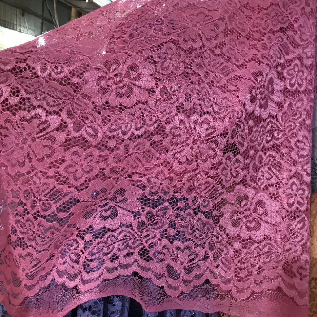 kain brokat premium ~ kain brokat original ~ kain kebaya brokat ~ kain butik ~ brokat sv dusty pink 