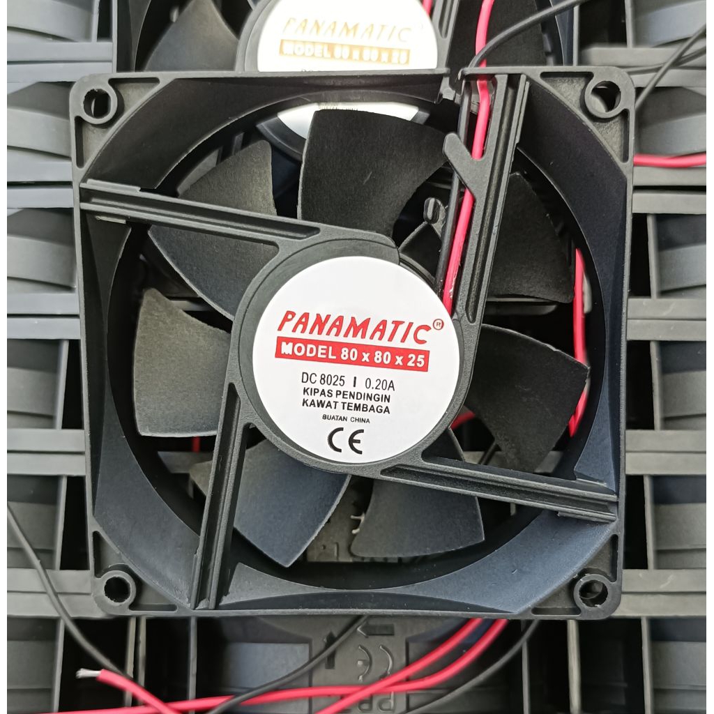 KIPAS FAN DC PANAMATIC 8X8 12V 0.20A 2PIN