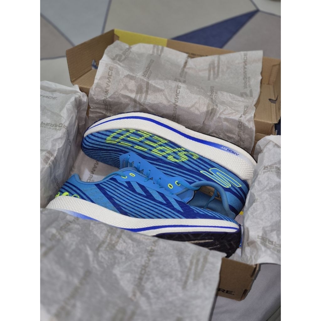 PL- Skechers Go Run Razor 4 blue