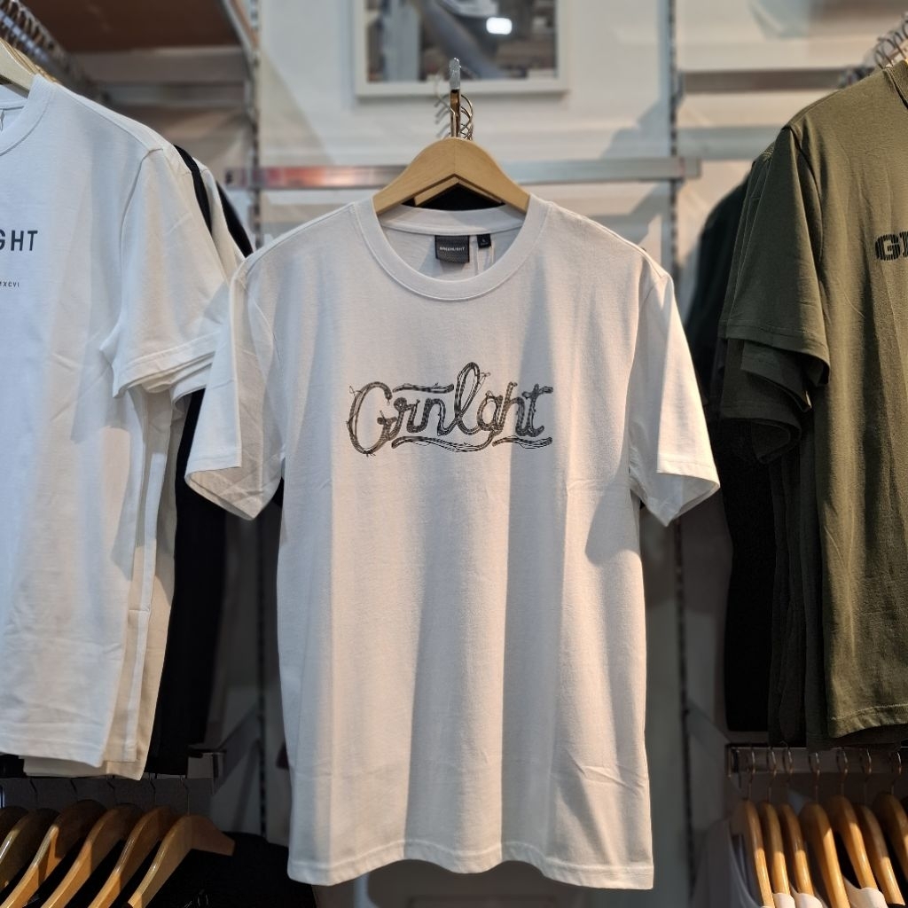 kaos Greenlight Original Terbaru Tangled Logo Slimfit