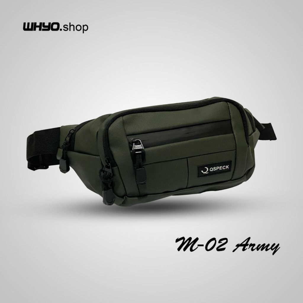 Waistbag Qspeck kecil / Tas Selempang Pria