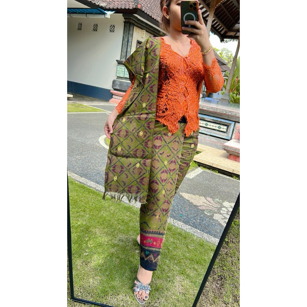 Kamen Endek tretes set selendang