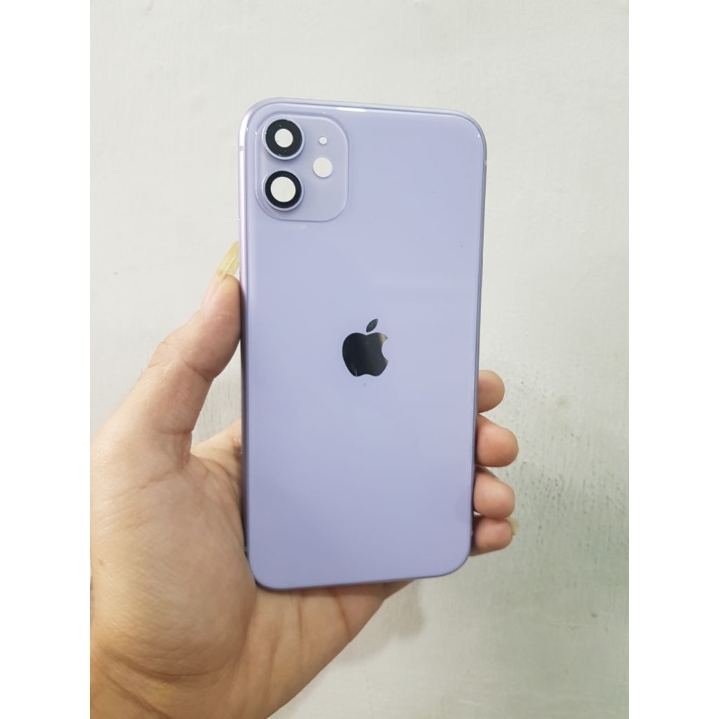 Casing/Housing iphone 11 set flexible Bekas copotan original
