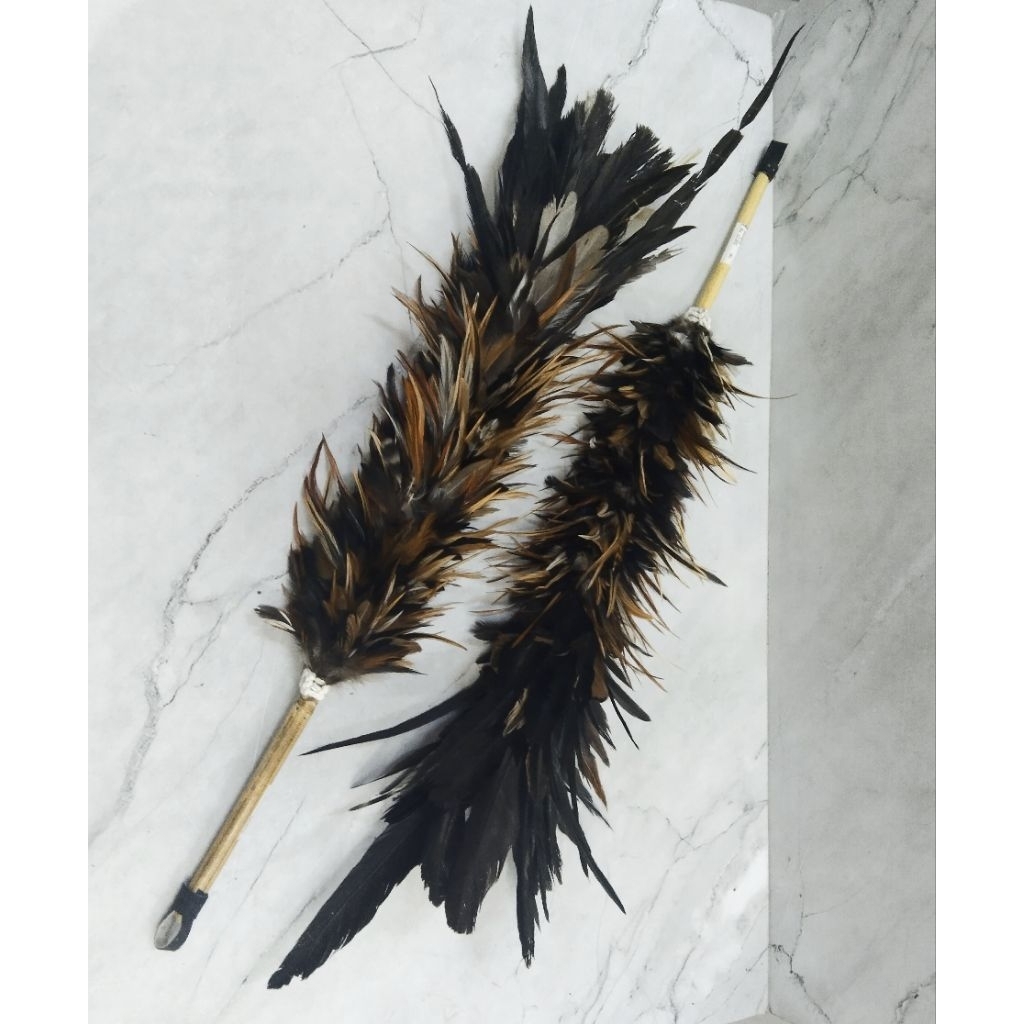 KEMOCENG BULU AYAM JAGO