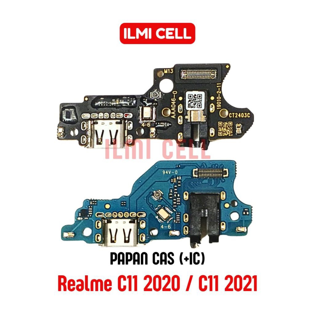 PAPAN KONEKTOR CAS MIC REALME C11 2020/ C11 2021 ORI