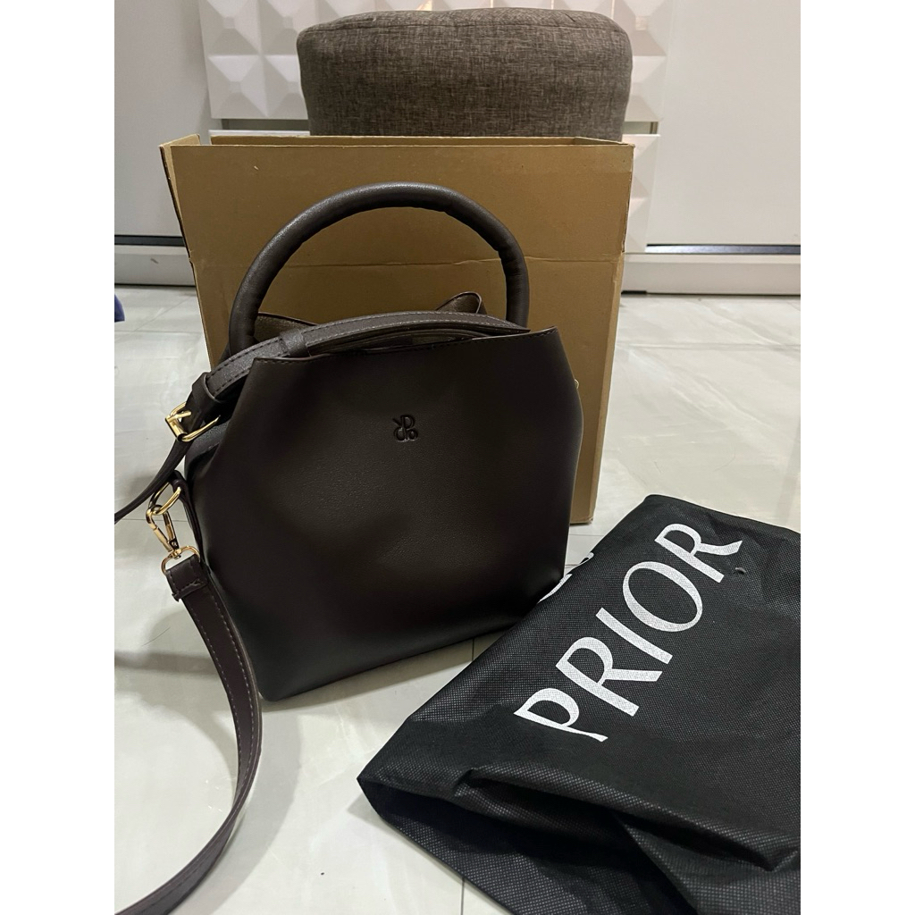 LUNA BAG BY PRIOR ID warna darkbrown