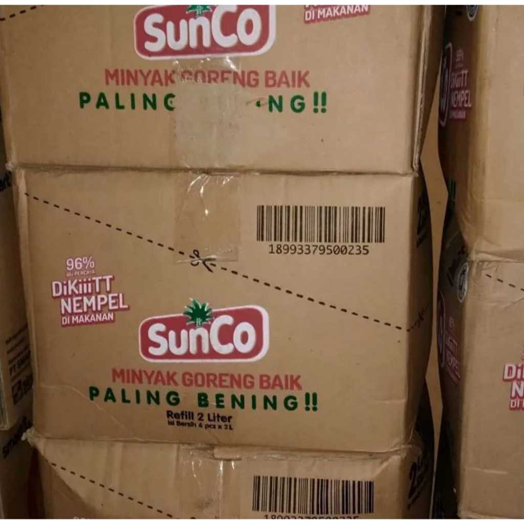 Promo Minyak Goreng Sunco 1 Dus Berkualitas ( 6 x2 Liter)