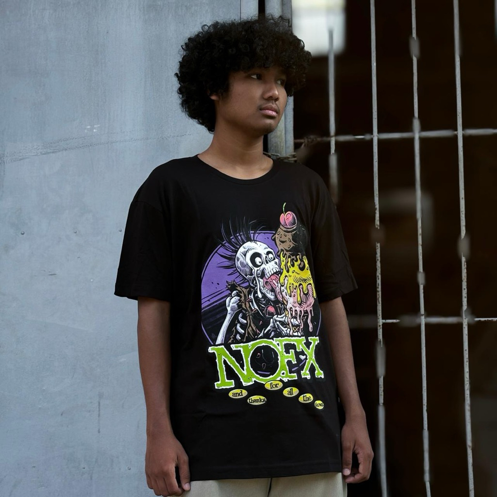 Kaos Band Official NOFX - Big Cream