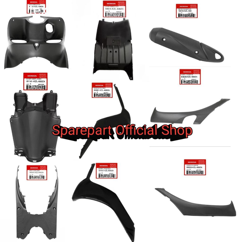 Paket Full Body Kasar Honda Spacy Fi & Karbu Original