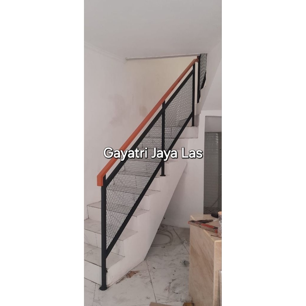 Railing tangga Railing balkon plat expanda berkualitas bergaransi