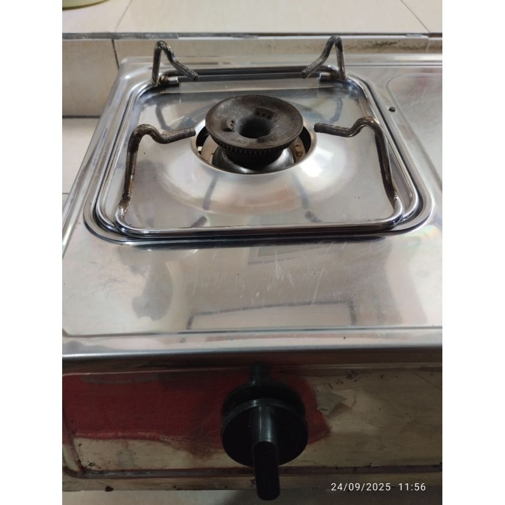Kompor Gas Hitachi Bekas 2 Tungku