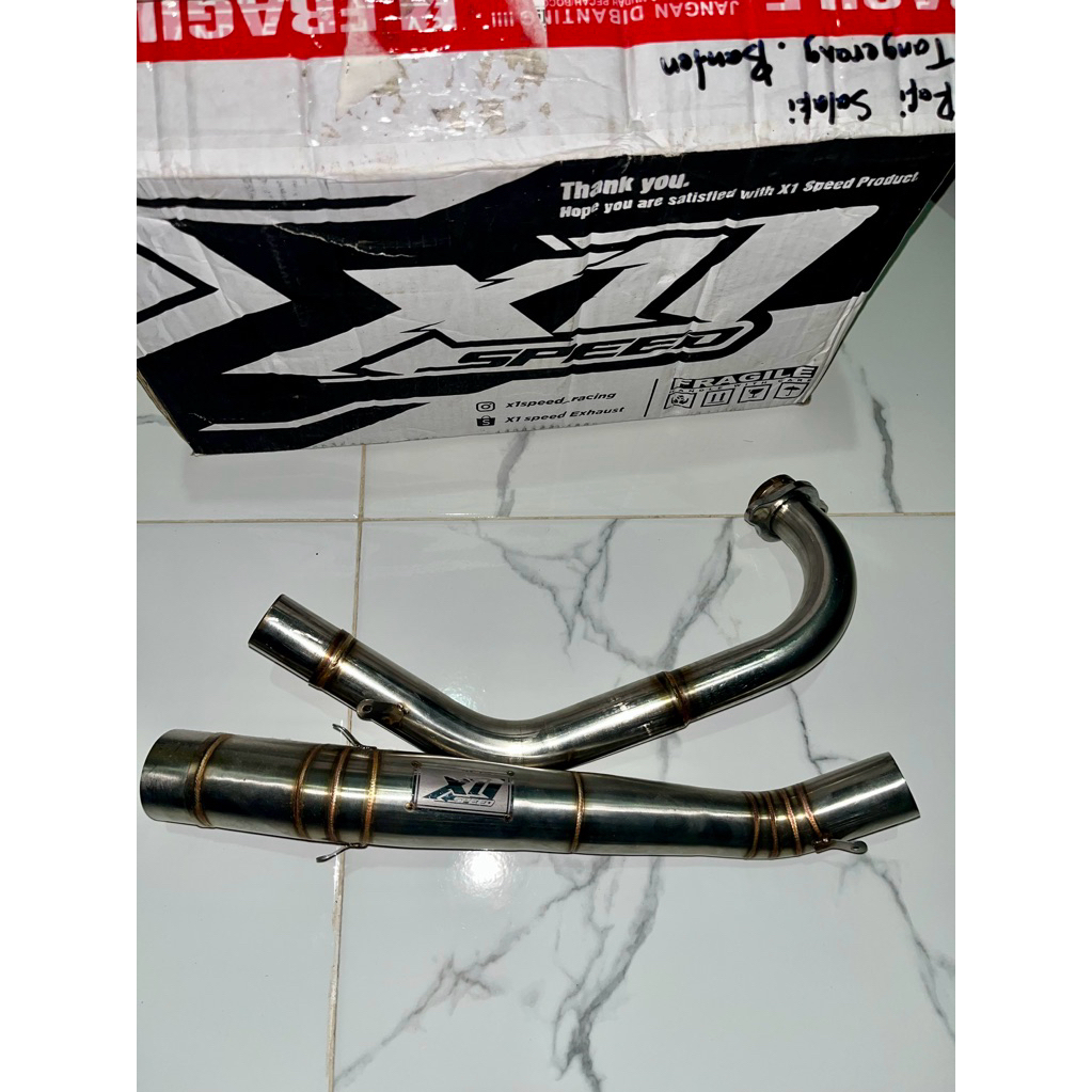 Leheran Knalpot MX King model Road Race