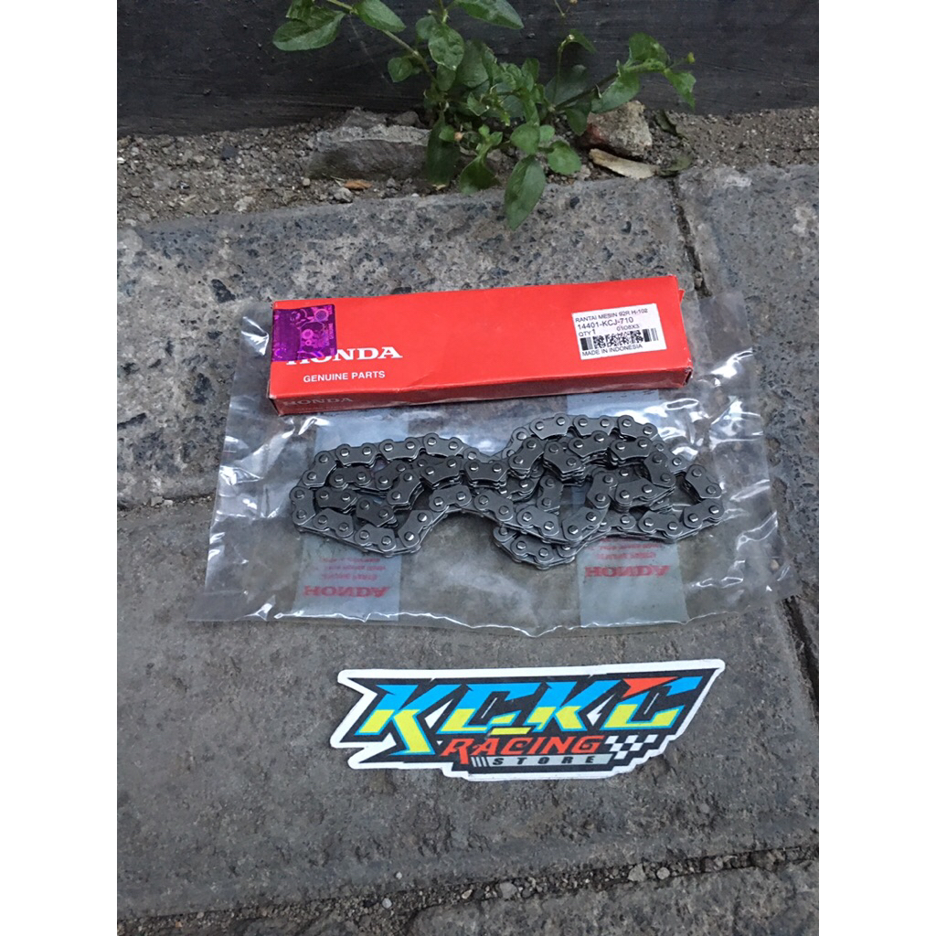 RANTAI KAMPRAT RANTAI KETENG RANTAI MESIN TIGER MEGAPRO GL MP CB 100 102 AHM MODEL KUPU KUPU KC_KC R